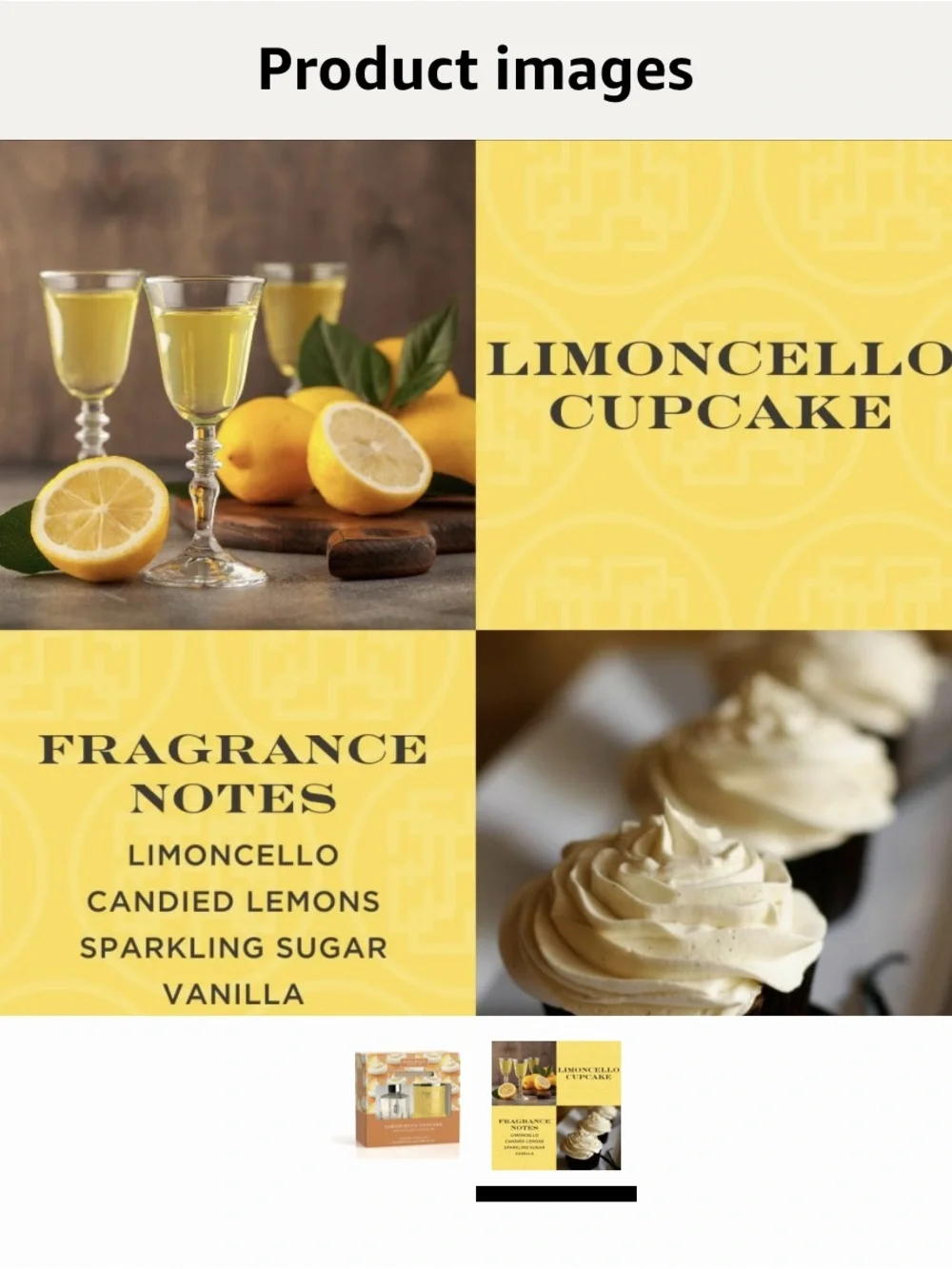 Homeworx - Slatkin + Co. Limoncello Cupcake Exfoliating Body Scrub (18.5 oz)